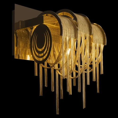 Бра Volver 10404W/A GD LOFT IT золотой на 1 лампу, основание золотое в стиле арт-деко цепочки фото 2 Бра Volver 10404W/A GD LOFT IT золотой на 1 лампу, основание золотое в стиле арт-деко цепочки фото 2