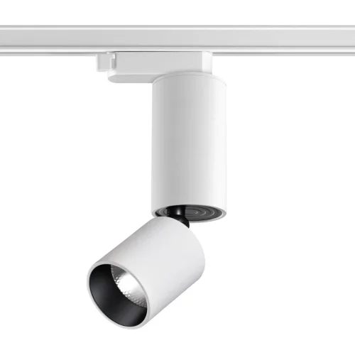 Трековый светильник однофазный LED Tubo 359320 Novotech белый для шинопроводов серии Tubo белый