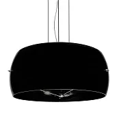Светильник подвесной Stilio LDP 6018-400 BK Lumina Deco чёрный на 3 лампы, основание чёрное в стиле современный 
