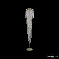 Торшер 83111T6/30IV-152 G Bohemia Ivele Crystal r прозрачный 12 ламп, основание золотое в стиле современный классический
