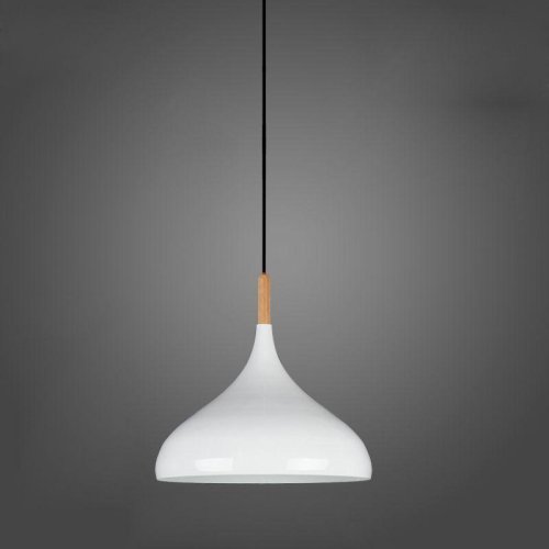 Светильник подвесной Eline V1290-1P Moderli белый 1 лампа, основание белое в стиле скандинавский  фото 3