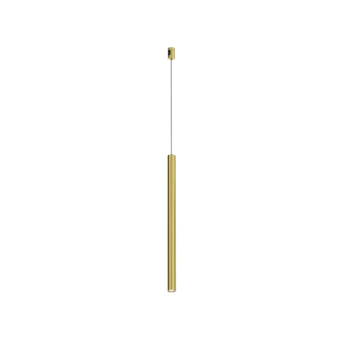 Трековый подвесой светильник Focus Led Flarity 4000K 5Вт 60° TR156-1-5W4K-BS Maytoni латунь для шинопроводов серии Magnetic trаck system Flarity латунь