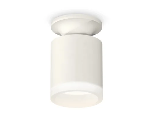 Светильник накладной Techno spot XS6301103 Ambrella light белый 1 лампа, основание белое в стиле современный круглый