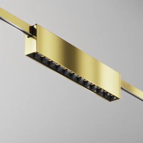 Трековый светильник LED Magnetic trаck system Flarity TR150-1-12W3K-M-BS Maytoni латунь для шинопроводов серии Magnetic trаck system Flarity латунь фото 5