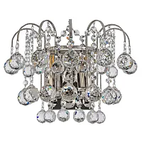 Бра Bellagio E 2.10.100 N Arti Lampadari без плафона на 2 лампы, основание никель в стиле современный 