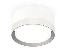 Светильник накладной XS8101003 Ambrella light белый 1 лампа, основание белое в стиле хай-тек круглый