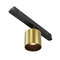 Трековый светильник LED Magnetic track system Exility TR132-2-7W3K-BS Maytoni латунь для шинопроводов серии Magnetic track system Exility чёрный латунь