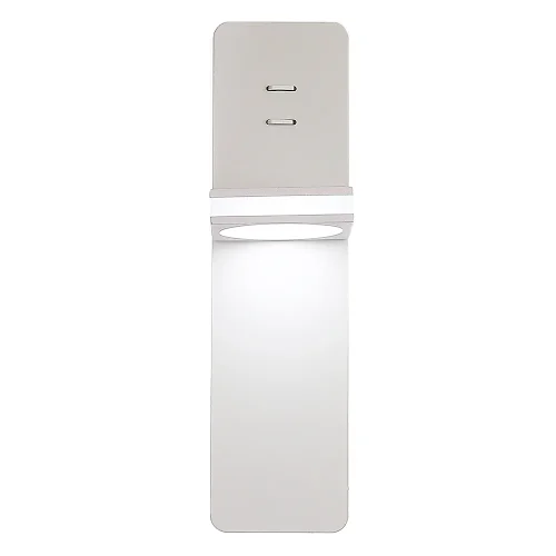 Бра с выключателем LED CLT 216W WH Crystal Lux белый на 1 лампу, основание белое в стиле современный фото 9