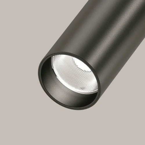 Светильник накладной Focus LED C055CL-L12B3K-W-B Maytoni чёрный на 1 лампу, основание чёрное в стиле современный хай-тек круглый фото 13