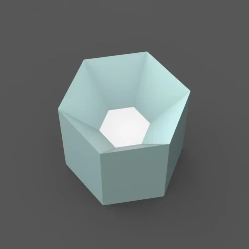 Светильник потолочный HEXAGON B 101670-26 ImperiumLoft белый на 1 лампу, основание белое в стиле современный фото 3