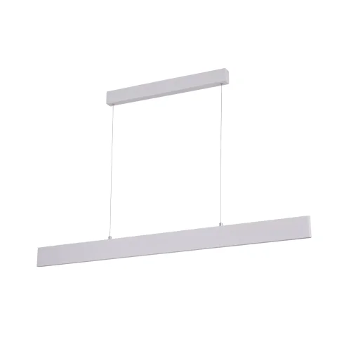 Светильник подвесной LED Largo A2505SP-2WH Arte Lamp белый на 1 лампу, основание белое в стиле минимализм хай-тек современный линейный
