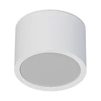 Светильник накладной Intercrus A5543PL-1WH Arte Lamp белый 1 лампа, основание белое в стиле современный круглый