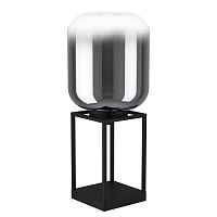 Настольная лампа Bulciago 39988 Eglo чёрная 1 лампа, основание чёрное металл в стиле современный 