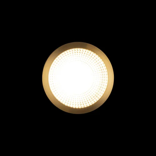 Светильник накладной LED Solar 10187/B LOFT IT бронзовый 1 лампа, основание бронзовое в стиле современный круглый фото 4