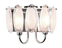 Бра TR5180 Ambrella light прозрачный белый 2 лампы, основание хром в стиле классический современный 