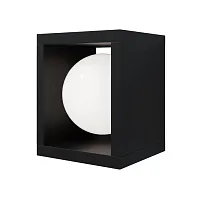 Настенный светильник LED уличный Slate O483WL-L10GF3K Maytoni уличный IP65 графит на 1 лампу, плафон белый в стиле современный хай-тек LED