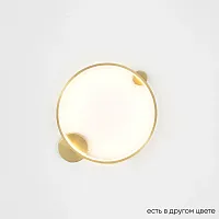 Бра LED с пультом REAL AP18W LED BRASS Crystal Lux белый на 1 лампу, основание латунь в стиле современный 