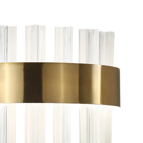 Бра LED Placerat 4012-1W Favourite прозрачный на 1 лампа, основание золотое в стиле современный  фото 3