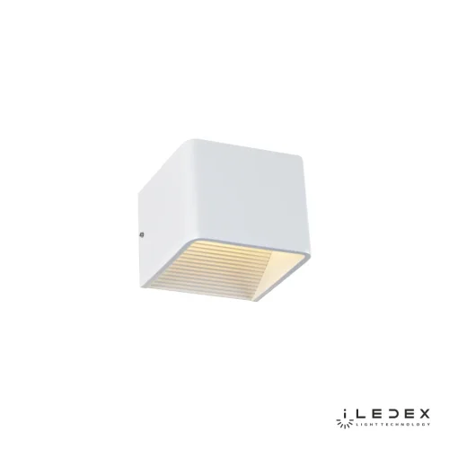 Бра LED Taurus ZD8010S-6W WH iLedex белый на 1 лампа, основание белое в стиле современный хай-тек  фото 2