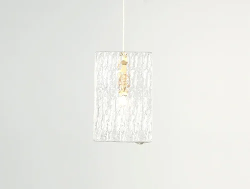 Светильник подвесной 10823/S Newport прозрачный 1 лампа, основание латунь в стиле американский современный классический  фото 2