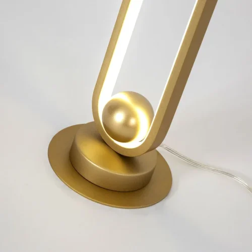 Настольная лампа LED Altus 4221-1T F-promo матовая золото 1 лампа, основание матовое золото металл в стиле современный  фото 2