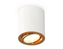 Светильник накладной Techno spot XS7421003 Ambrella light белый 1 лампа, основание белое в стиле хай-тек современный круглый