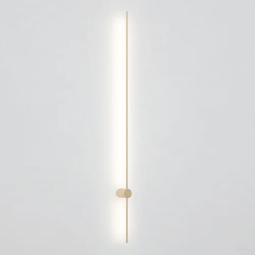 Настенный светильник Wall LINES L150 Gold 178042-26 ImperiumLoft золотой на 1 лампа, основание золотое в стиле минимализм 