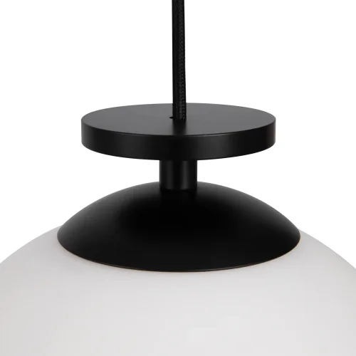Светильник подвесной Impulse FR5221PL-01B Freya белый 1 лампа, основание чёрное в стиле современный  фото 3