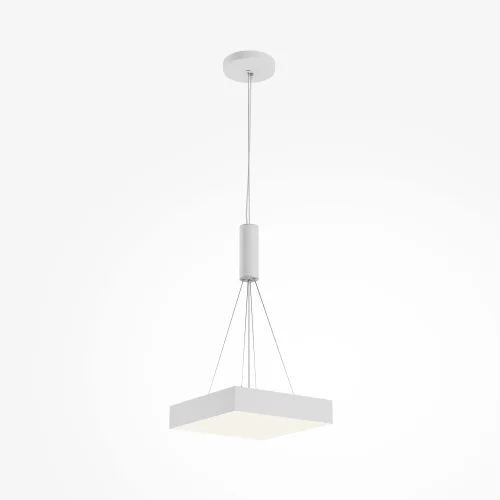 Светильник потолочный LED Zon C032CL-36W4K-SQ-W Maytoni белый на 1 лампу, основание белое в стиле современный квадраты фото 9