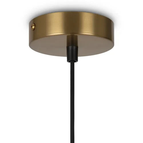Светильник подвесной Ring MOD013PL-02BS1 Maytoni белый 2 лампы, основание латунь в стиле современный шар фото 3