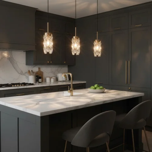 Светильник подвесной Ronin CL326011 Citilux прозрачный на 1 лампу, основание бронзовое в стиле классический современный фото 4