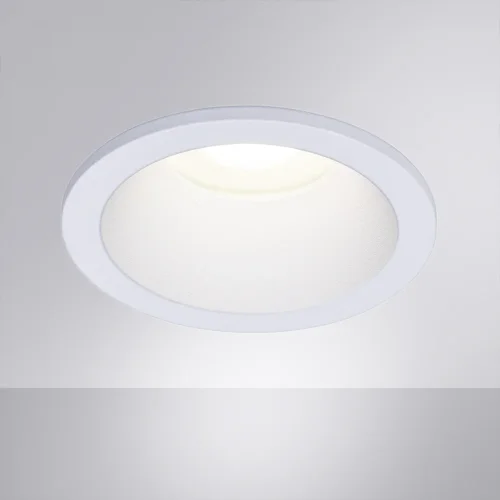 Светильник точечный Helm A2869PL-1WH Arte Lamp белый 1 лампа, основание белое в стиле современный круглый фото 2