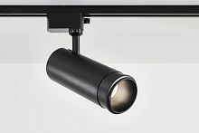 Светильник однофазный CLT 0.31 021 BK 3CCT ZOOM Crystal Lux чёрный для шинопроводов серии Бэйсик (Basic) чёрный