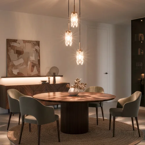 Светильник подвесной Ronin CL326013 Citilux прозрачный на 3 лампы, основание чёрное в стиле классический современный каскад фото 4 Светильник подвесной Ronin CL326013 Citilux прозрачный на 3 лампы, основание чёрное в стиле классический современный каскад фото 4