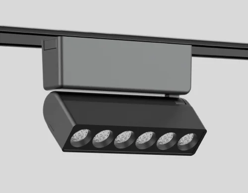 Светильник трековый магнитный LED Magnetic Ultra Slim GV1469 Ambrella light чёрный для шинопроводов серии Magnetic Ultra Slim чёрный фото 2
