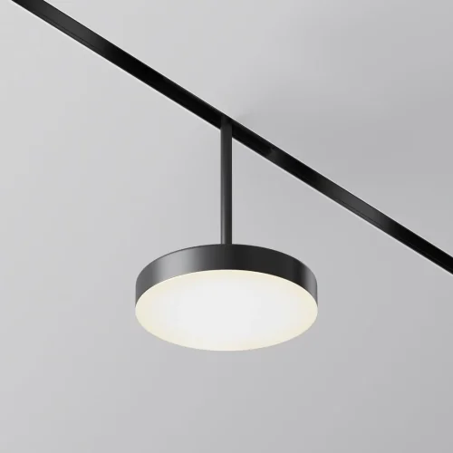Трековый светильник LED Magnetic track system Exility TR131-4-15W-DS-B Maytoni белый для шинопроводов серии Magnetic track system Exility чёрный фото 2