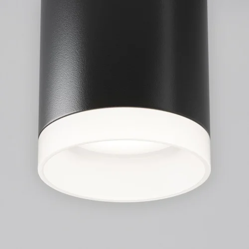 Светильник накладной Pauline C008CW-01B Maytoni чёрный белый 1 лампа, основание чёрное в стиле современный круглый фото 2