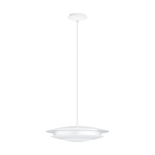 Светильник подвесной LED Moneva-C 98041 Eglo белый 1 лампа, основание белое в стиле современный 