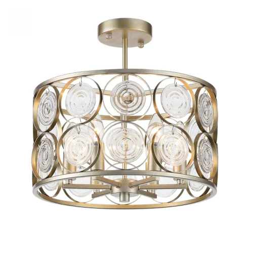 Светильник потолочный Seranda SL1105.202.06 ST-Luce золотой 6 ламп, основание золотое в стиле современный 