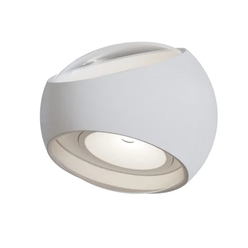 Настенный светильник LED Stream O032WL-L6W3K Maytoni уличный IP54 белый 1 лампа, плафон белый в стиле современный LED