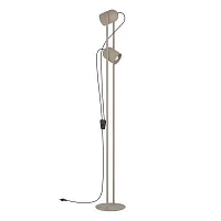 Торшер Tilston 44166 Eglo бежевый на 2 лампы, основание бежевое в стиле современный лофт 