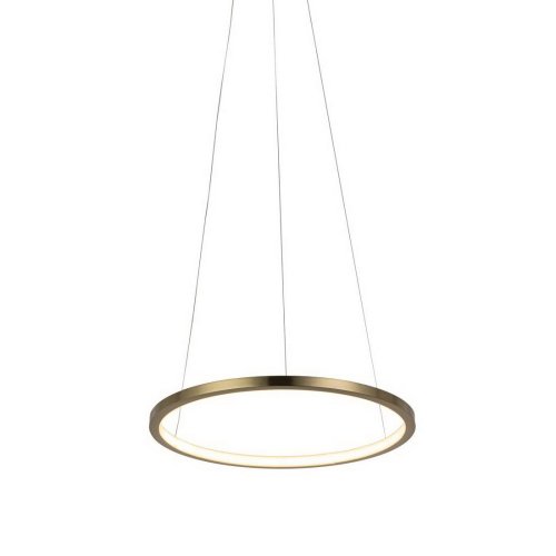 Светильник подвесной LED Ring 10014S LOFT IT золотой 1 лампа, основание золотое в стиле хай-тек кольца фото 5