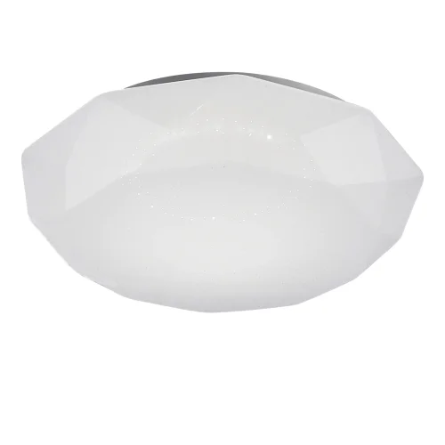 Светильник потолочный LED DIAMANTE 5970 Mantra белый 1 лампа, основание белое в стиле современный  фото 2