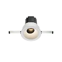 Светильник точечный LED Wise DL057-7W3K-W Maytoni белый на 1 лампу, основание белое в стиле современный хай-тек 