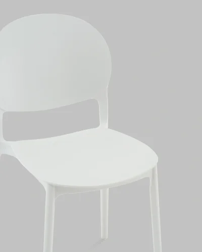 Стул Briny, пластик белый УТ000041341 Stool Group, белый/пластик, ножки/металл/белый, размеры - *780**** фото 6
