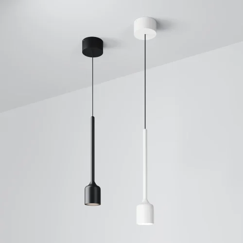 Подвесной светильник LED уличный Apex O491PL-L6W3K Maytoni уличный IP54 белый на 1 лампу, плафон белый в стиле современный хай-тек LED фото 8