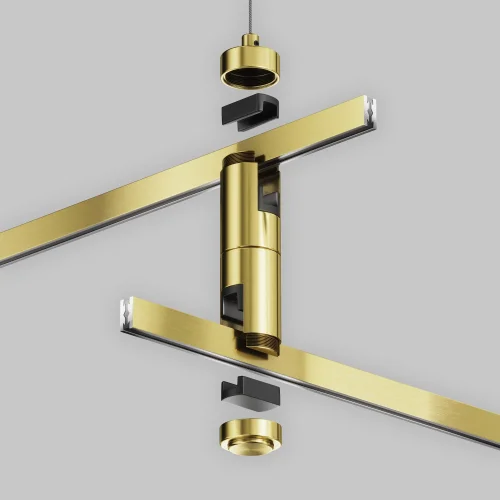 Подвес тросовый Hang двойной Magnetic trаck system Flarity TRA157SW-D1-BS Maytoni латунь в стиле для светильников серии Magnetic trаck system Flarity flarity магнитная фото 4
