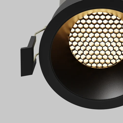 Светильник точечный LED Dip DL117-15W-3K-B Maytoni чёрный на 1 лампу, основание чёрное в стиле современный хай-тек круглый фото 12