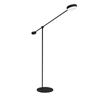 Торшер LED Clavellina 900354 Eglo для чтения чёрный на 1 лампу, основание чёрное в стиле современный 