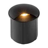 Встраиваемый светильник LED Biscotti O035-L3B3K Maytoni уличный IP65 чёрный 1 лампа, плафон чёрный в стиле модерн LED